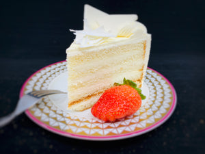 White Chocolate Mousse Cake