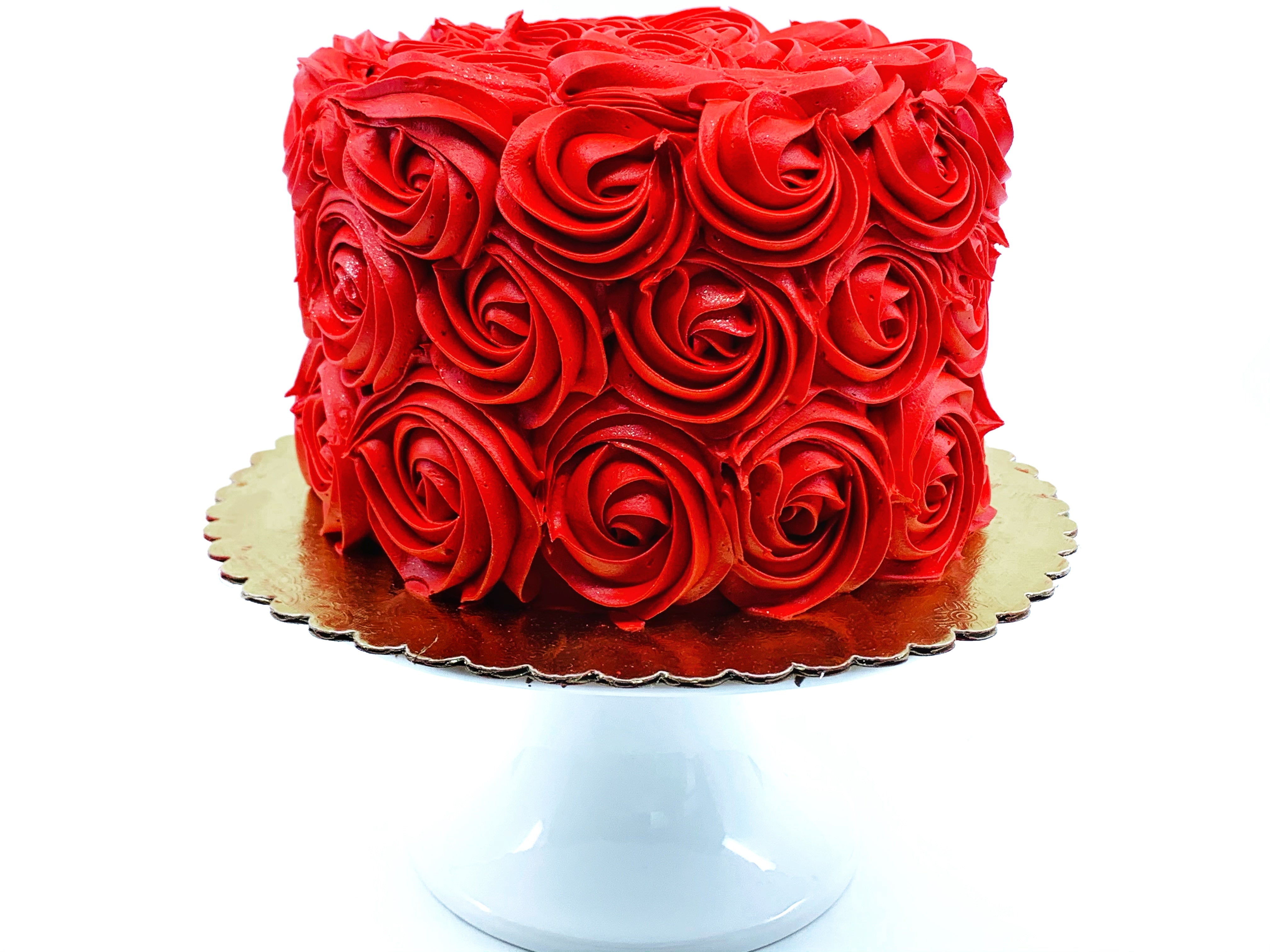 Walmart Cake Red Roses Red Rose Chocolate Cake – Baking Institute Retail